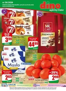 Gazetka promocyjna dino, ważna od 2026-09-02 do 2026-09-08.