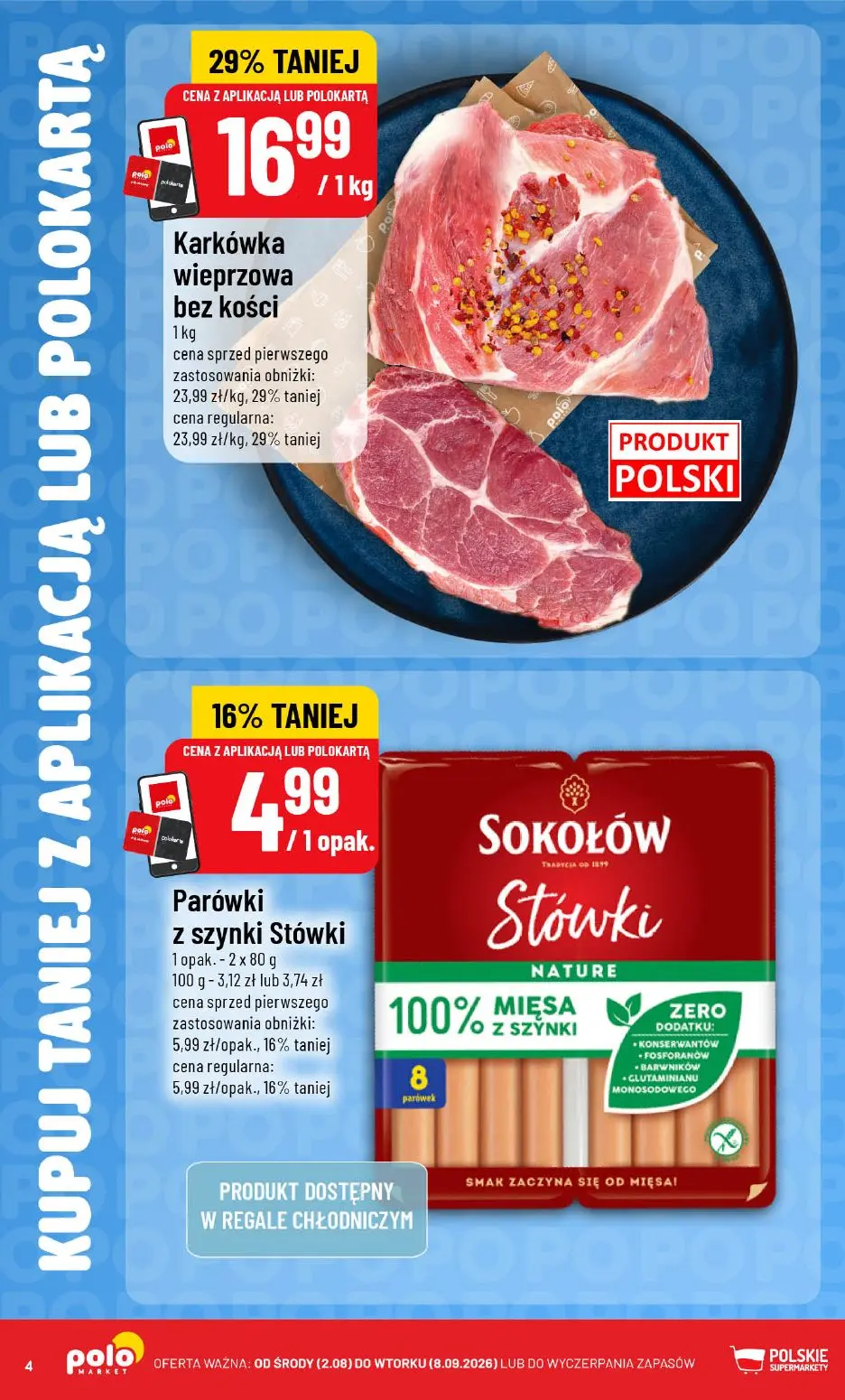 gazetka promocyjna POLOmarket Taniej z apką - Strona 4