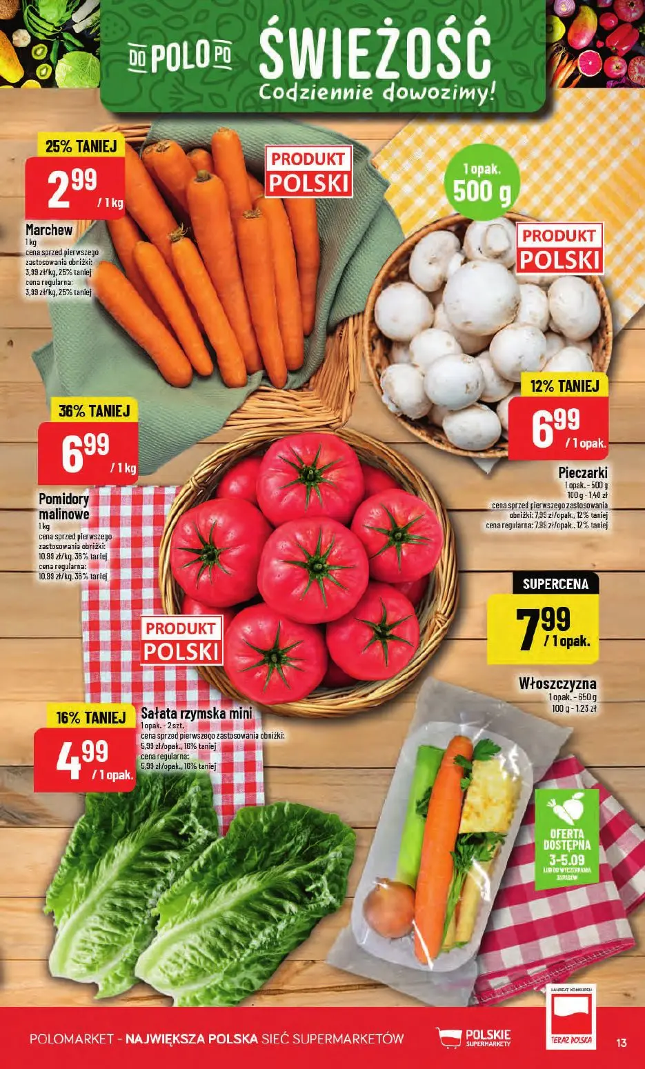 gazetka promocyjna POLOmarket Od ŚRODY do wtorku - Strona 13