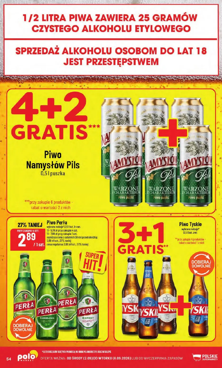 gazetka promocyjna POLOmarket Od ŚRODY do wtorku - Strona 54