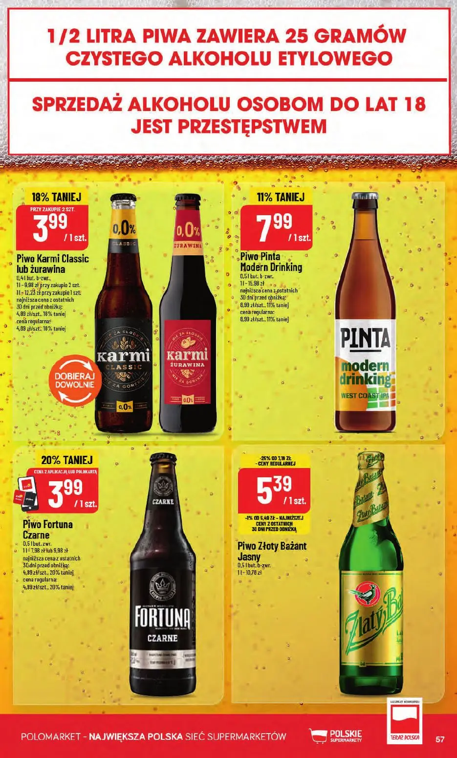 gazetka promocyjna POLOmarket Od ŚRODY do wtorku - Strona 57