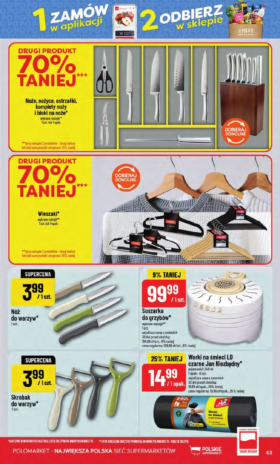 gazetka promocyjna POLOmarket Od ŚRODY do wtorku - Strona 63