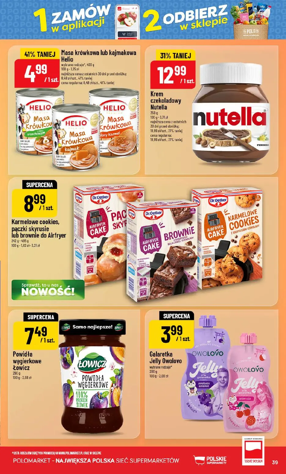 gazetka promocyjna POLOmarket Od ŚRODY do wtorku - Strona 39