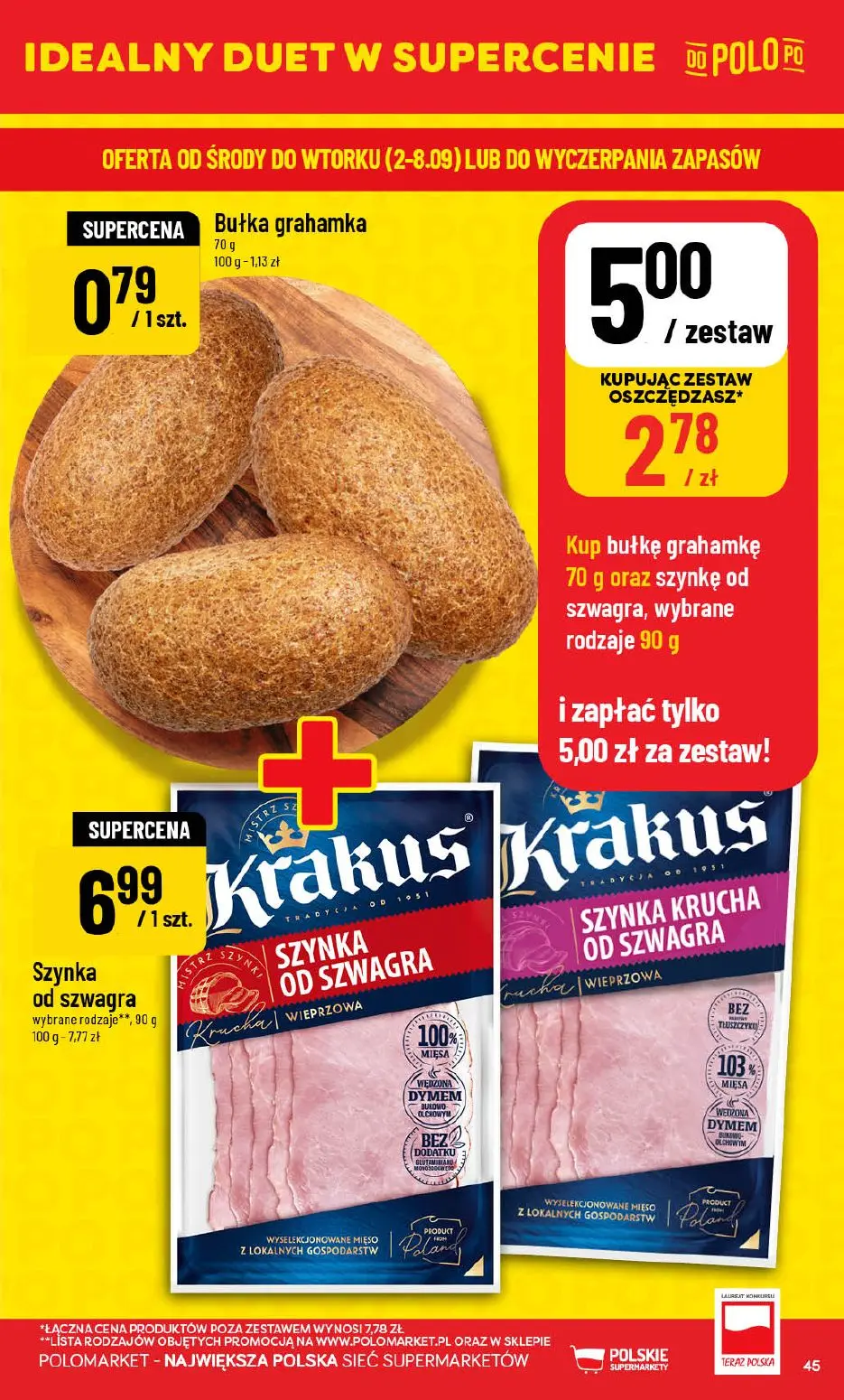 gazetka promocyjna POLOmarket Od ŚRODY do wtorku - Strona 45