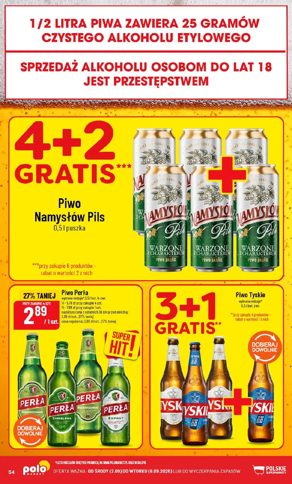 gazetka promocyjna POLOmarket Od ŚRODY do wtorku - Strona 54
