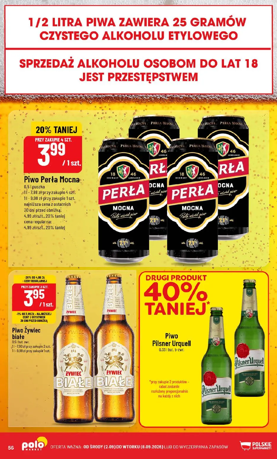 gazetka promocyjna POLOmarket Od ŚRODY do wtorku - Strona 56