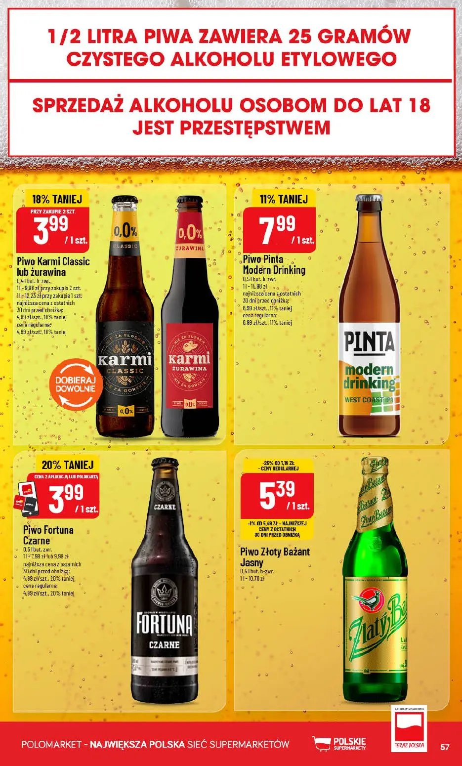 gazetka promocyjna POLOmarket Od ŚRODY do wtorku - Strona 57