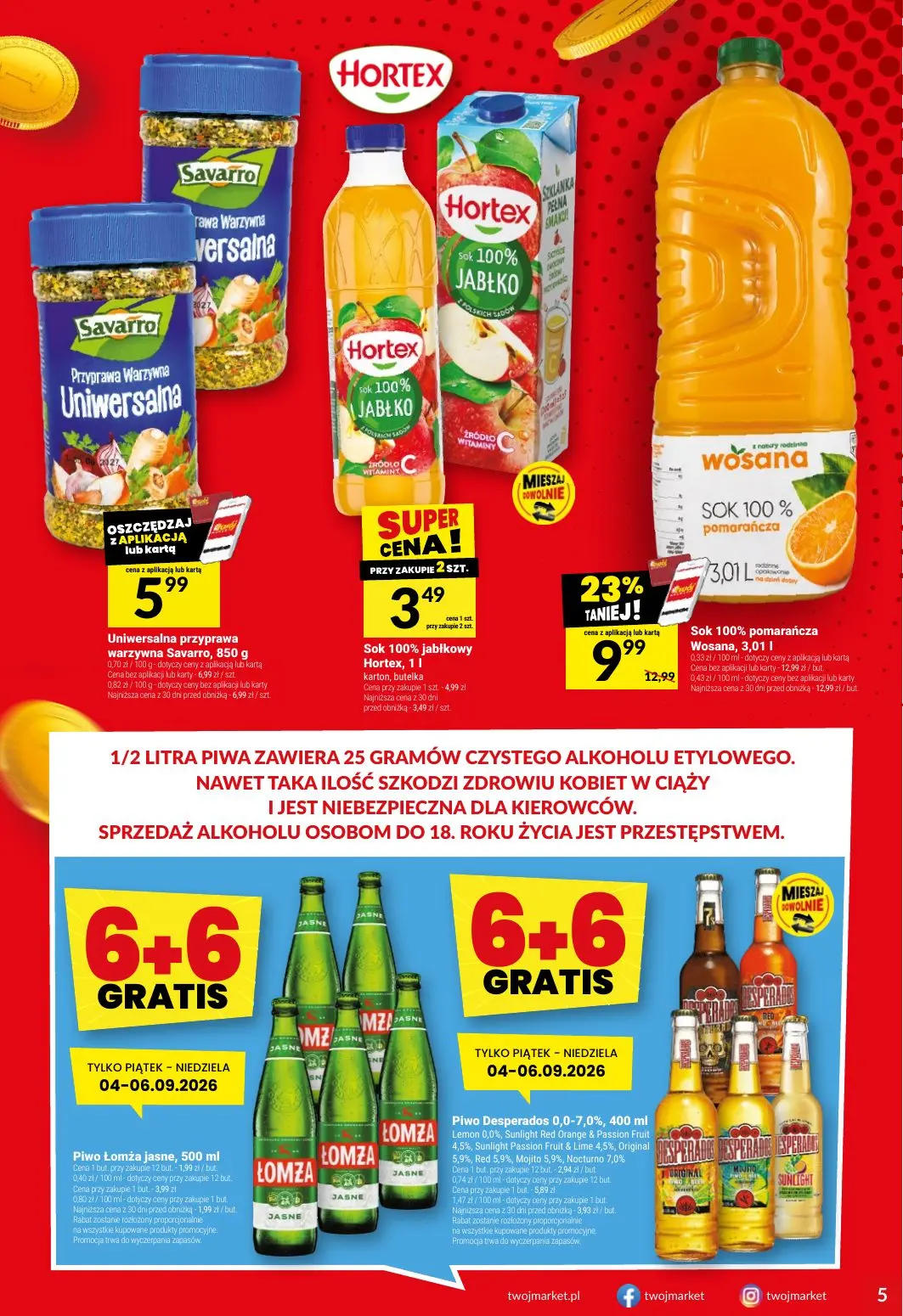 gazetka promocyjna Twój Market  - Strona 5