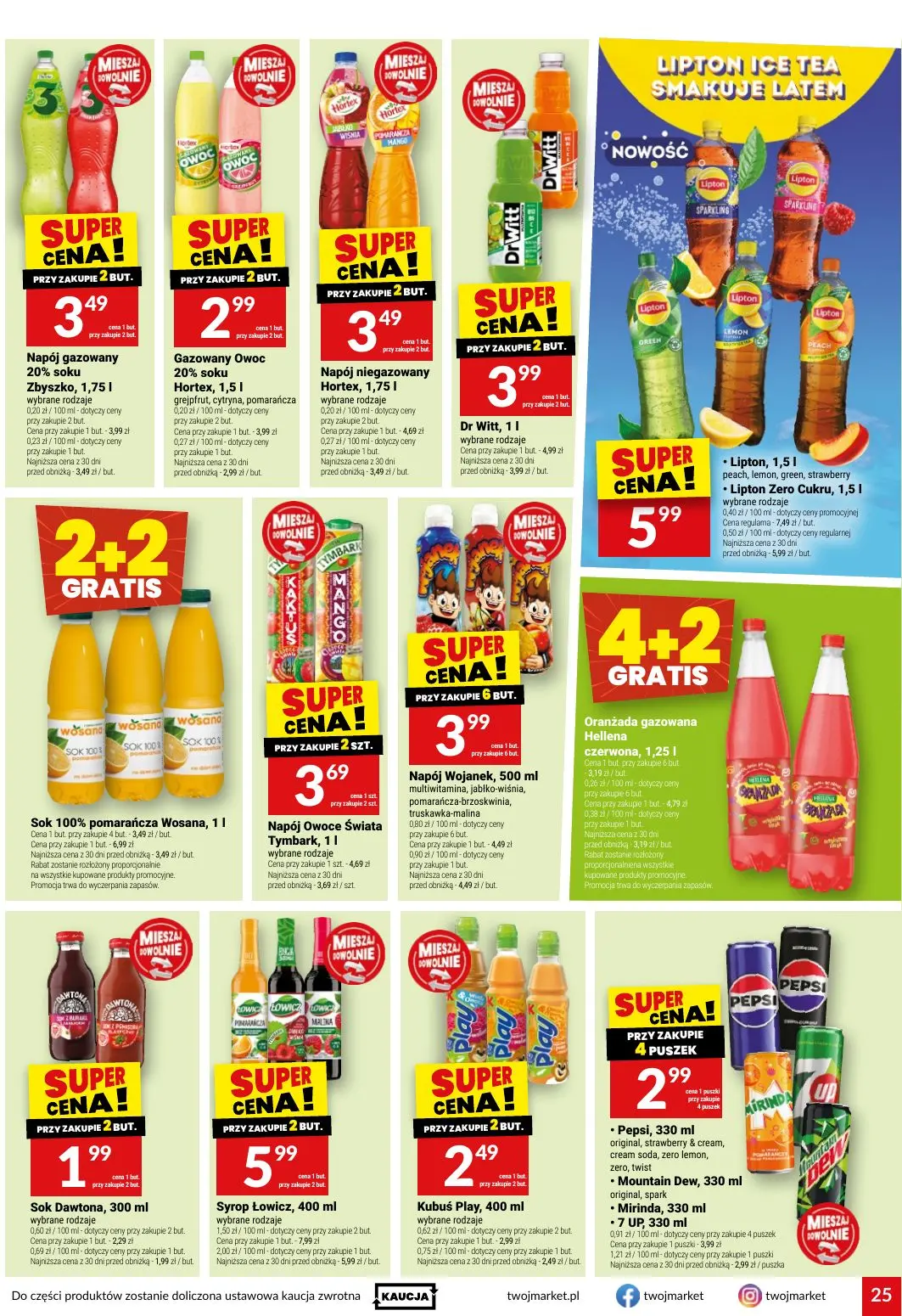 gazetka promocyjna Twój Market  - Strona 25