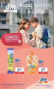 Gazetka promocyjna Drogeria dm, ważna od 2026-08-27 do 2026-09-09.