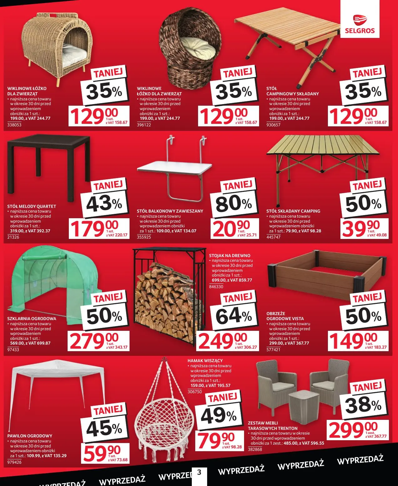 gazetka promocyjna SELGROS Katalog wyprzedaż - Strona 3