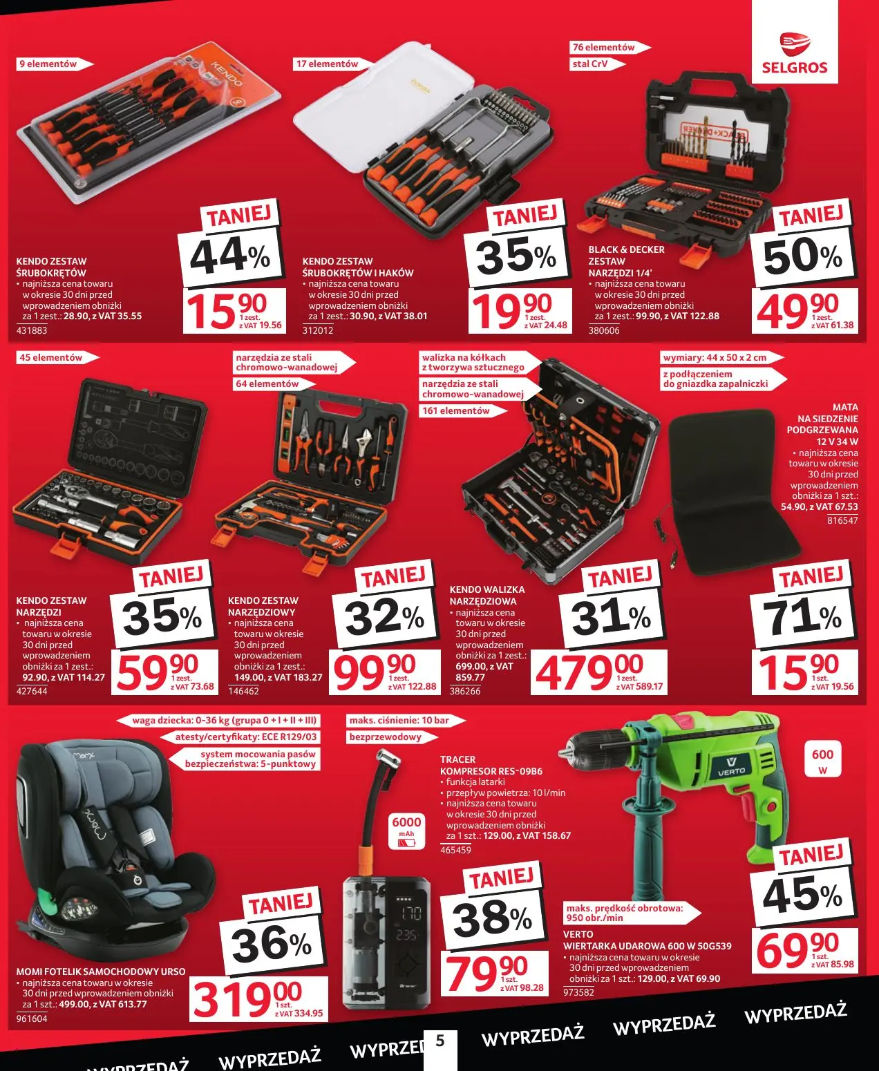 gazetka promocyjna SELGROS Katalog wyprzedaż - Strona 5