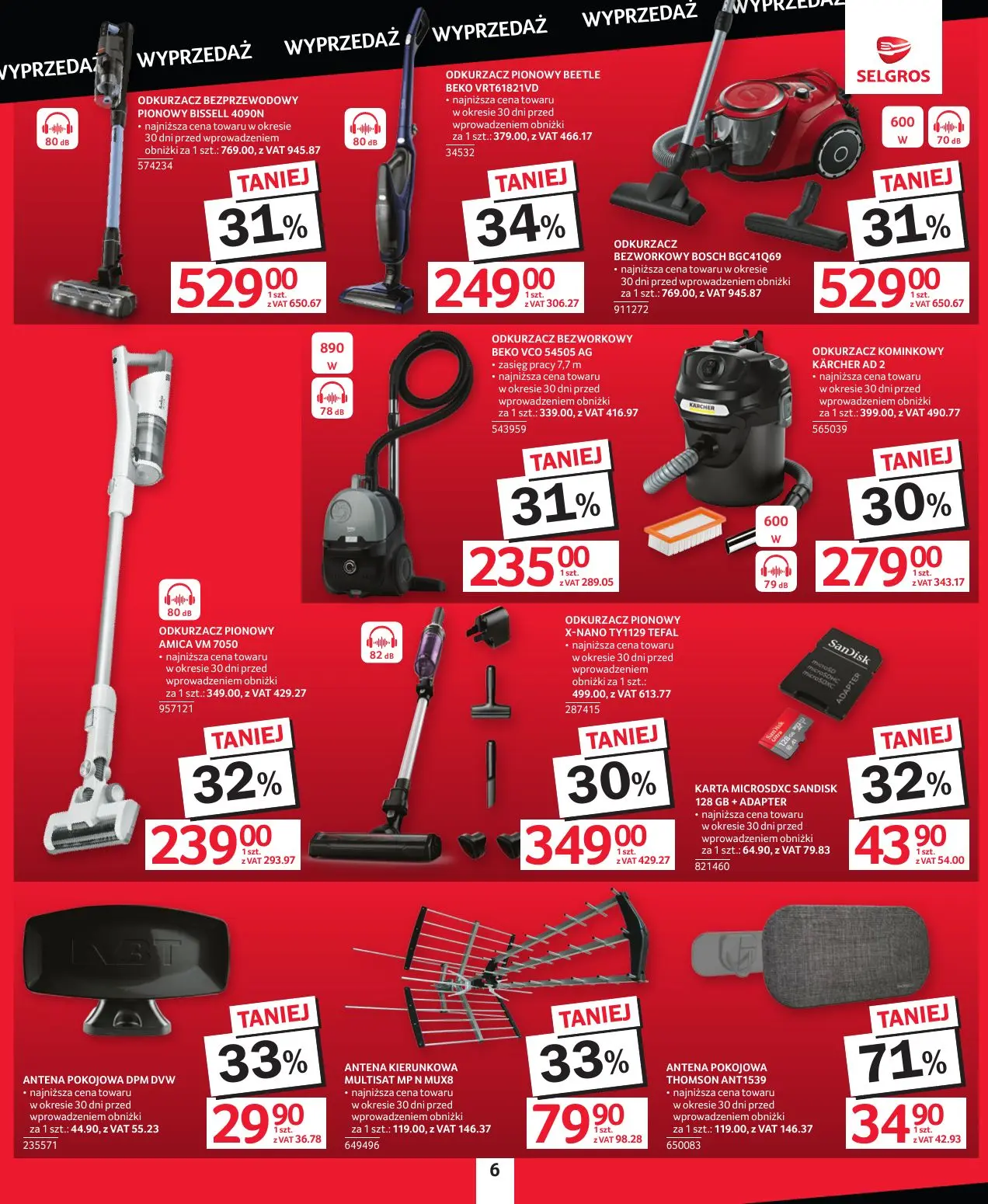 gazetka promocyjna SELGROS Katalog wyprzedaż - Strona 6