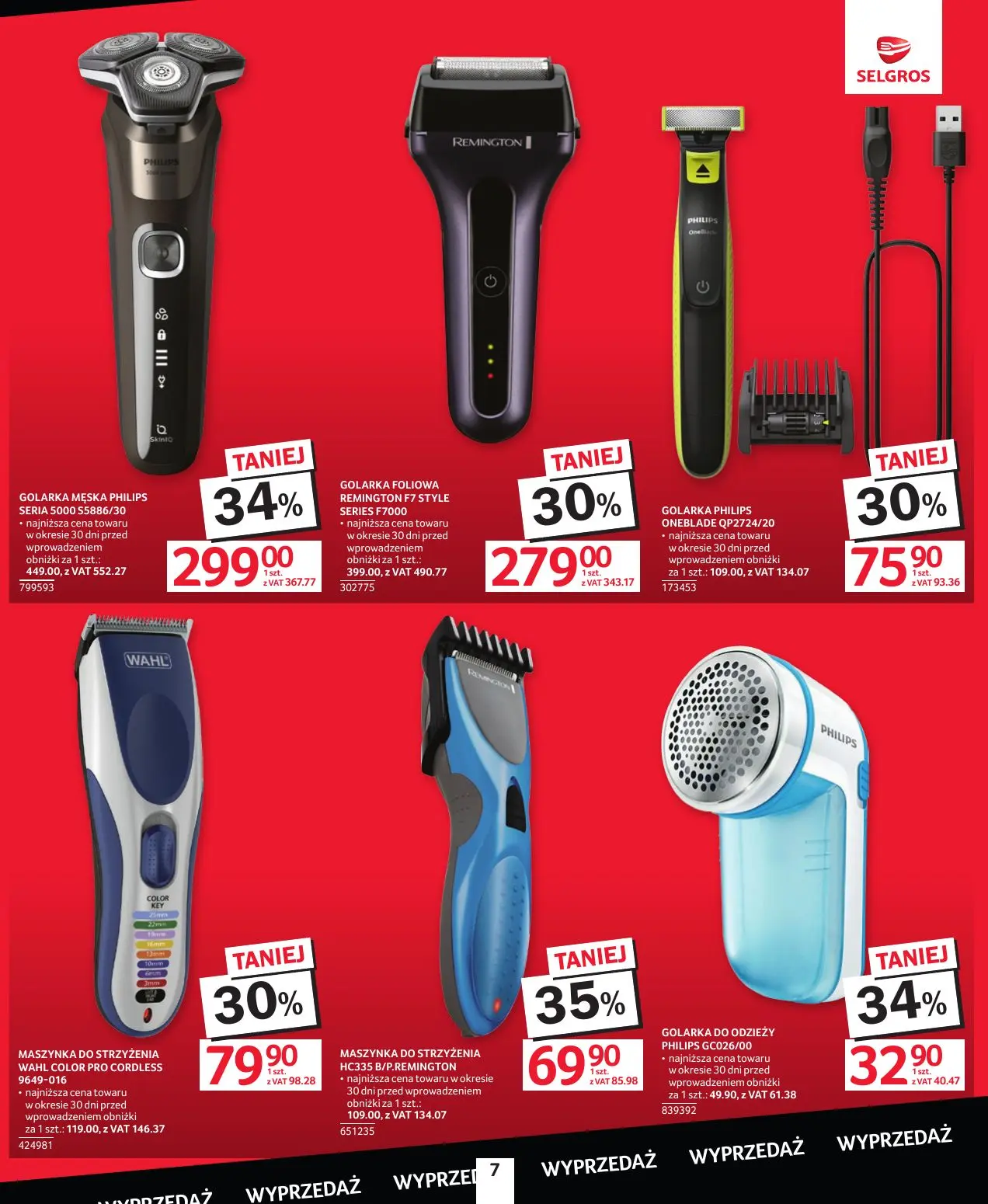 gazetka promocyjna SELGROS Katalog wyprzedaż - Strona 7