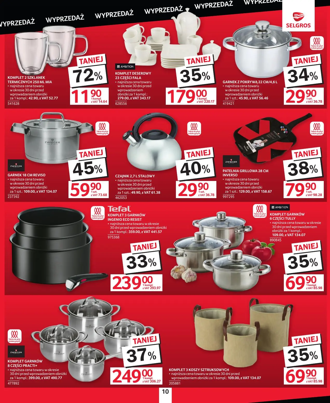 gazetka promocyjna SELGROS Katalog wyprzedaż - Strona 10