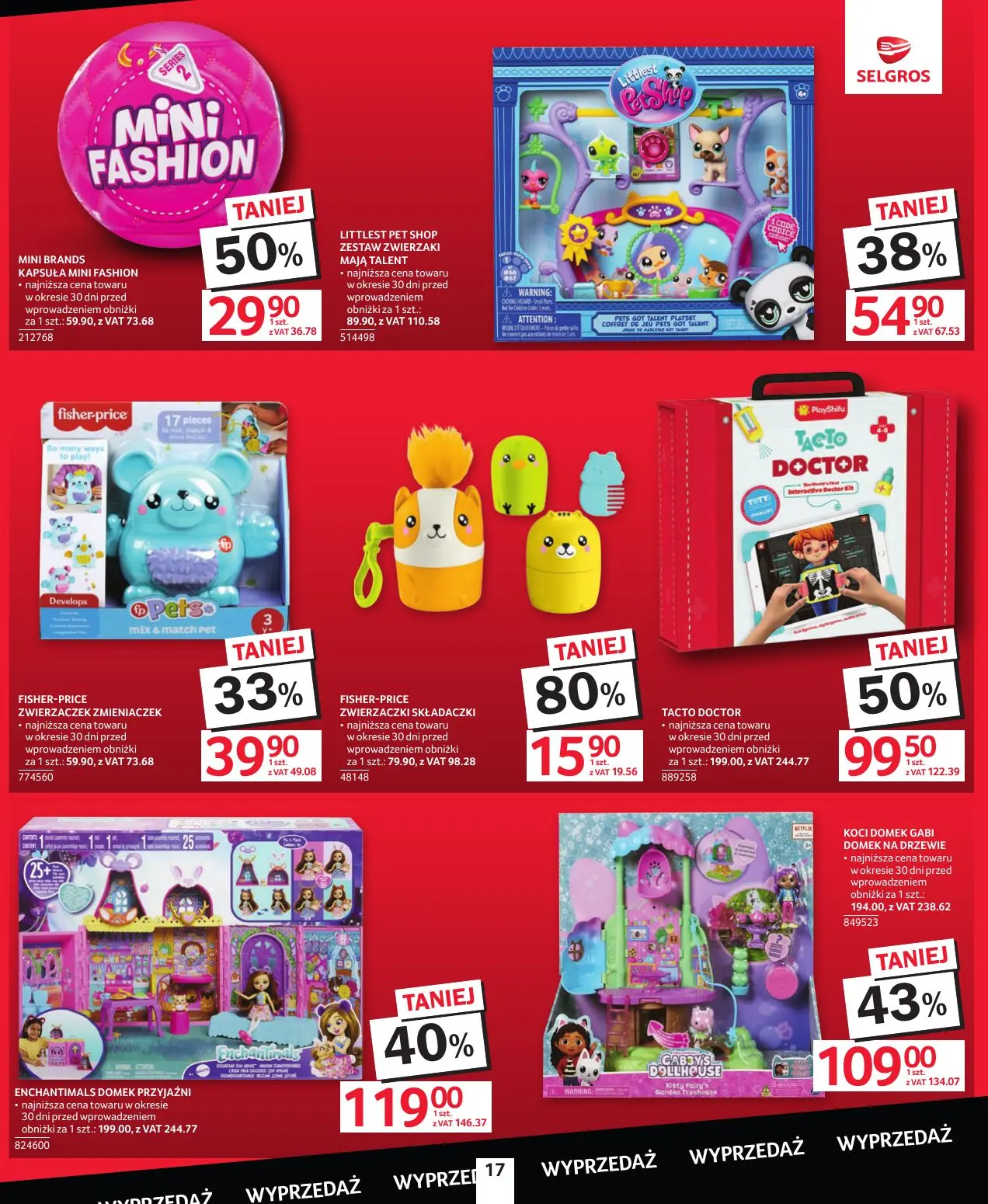 gazetka promocyjna SELGROS Katalog wyprzedaż - Strona 17