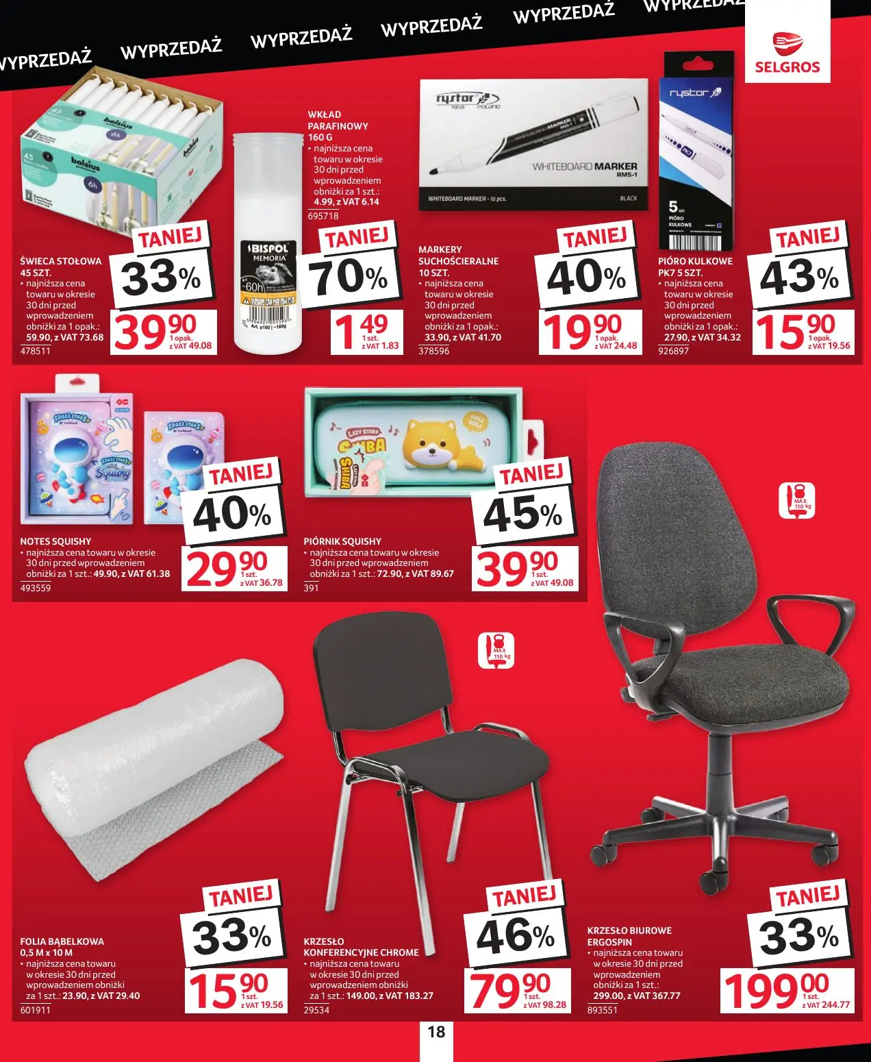 gazetka promocyjna SELGROS Katalog wyprzedaż - Strona 18