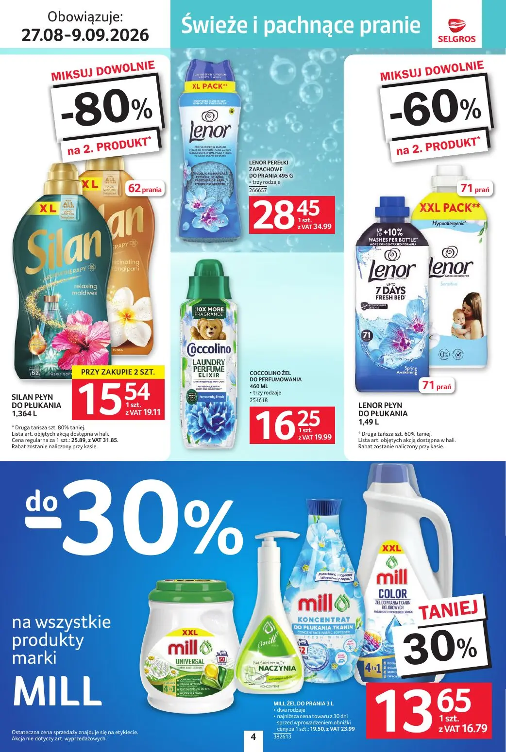 gazetka promocyjna SELGROS Katalog sprzątanie - Strona 4
