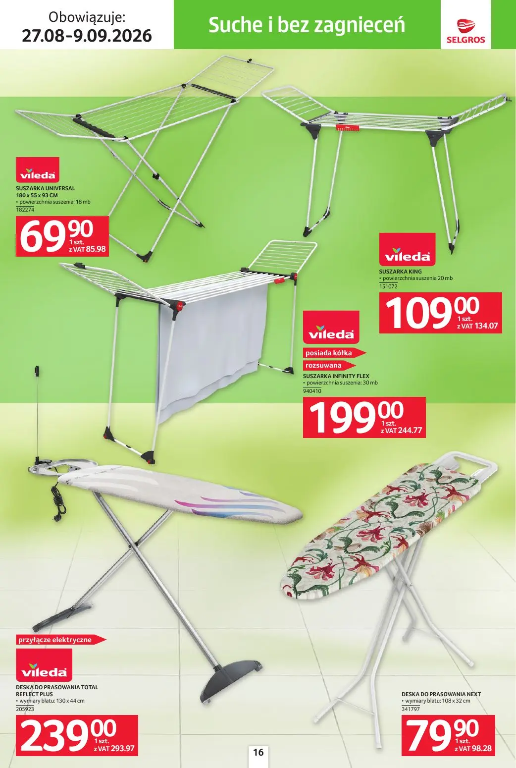 gazetka promocyjna SELGROS Katalog sprzątanie - Strona 16