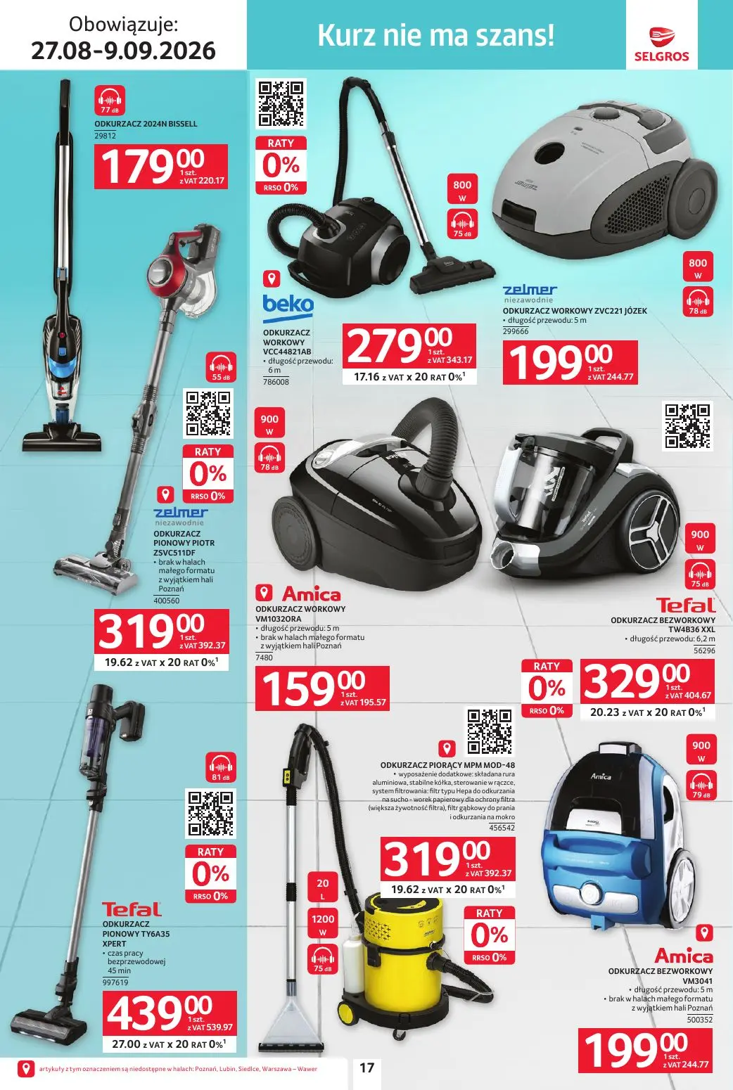 gazetka promocyjna SELGROS Katalog sprzątanie - Strona 17