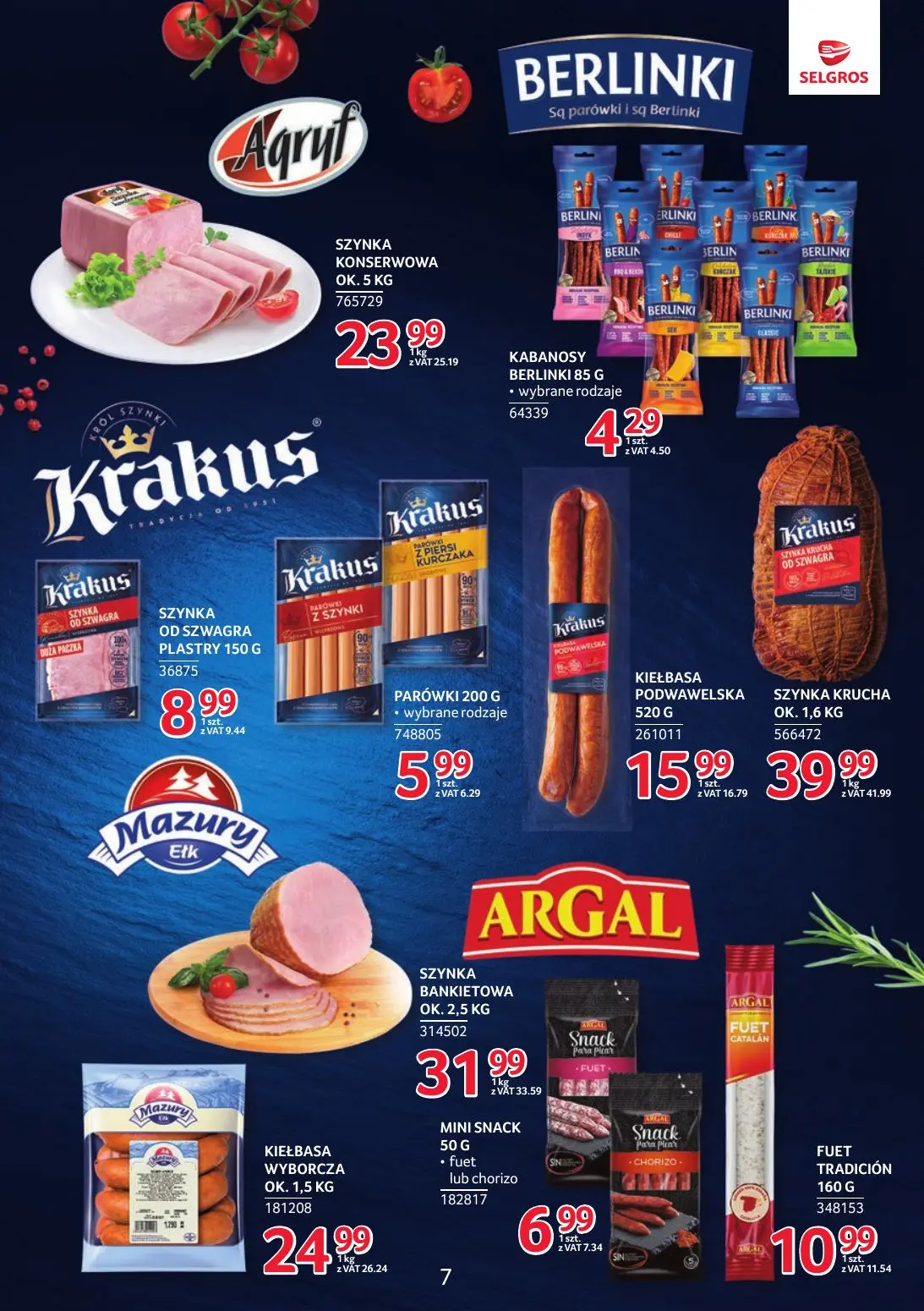 gazetka promocyjna SELGROS Markowe produkty - Strona 7