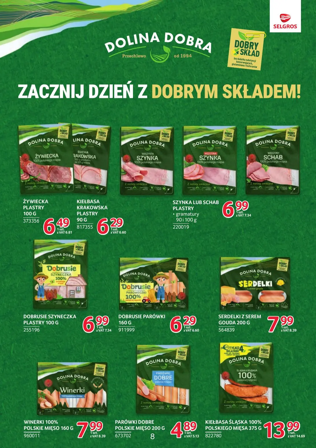 gazetka promocyjna SELGROS Markowe produkty - Strona 8
