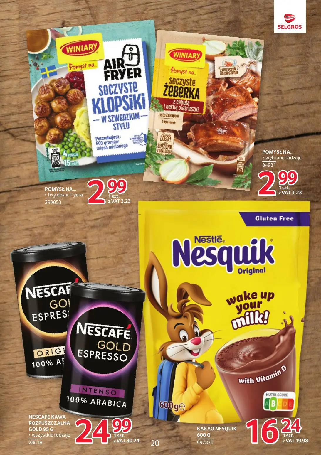 gazetka promocyjna SELGROS Markowe produkty - Strona 20