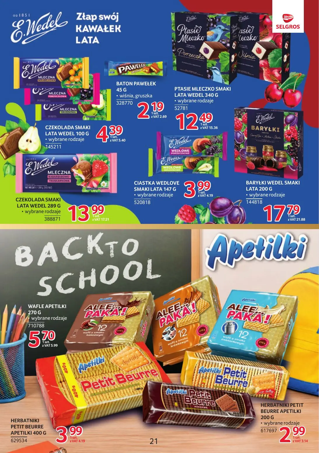 gazetka promocyjna SELGROS Markowe produkty - Strona 21