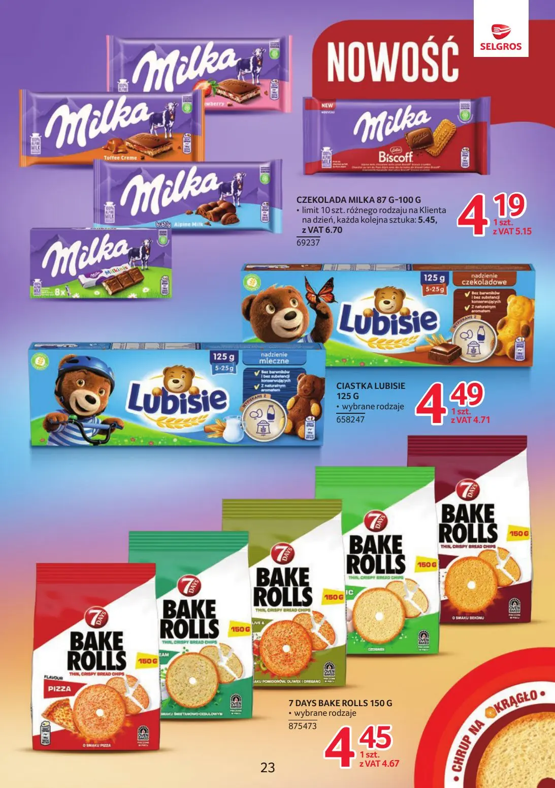 gazetka promocyjna SELGROS Markowe produkty - Strona 23