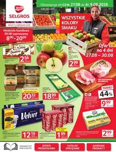 Gazetka promocyjna SELGROS, ważna od 2026-08-27 do 2026-09-09.