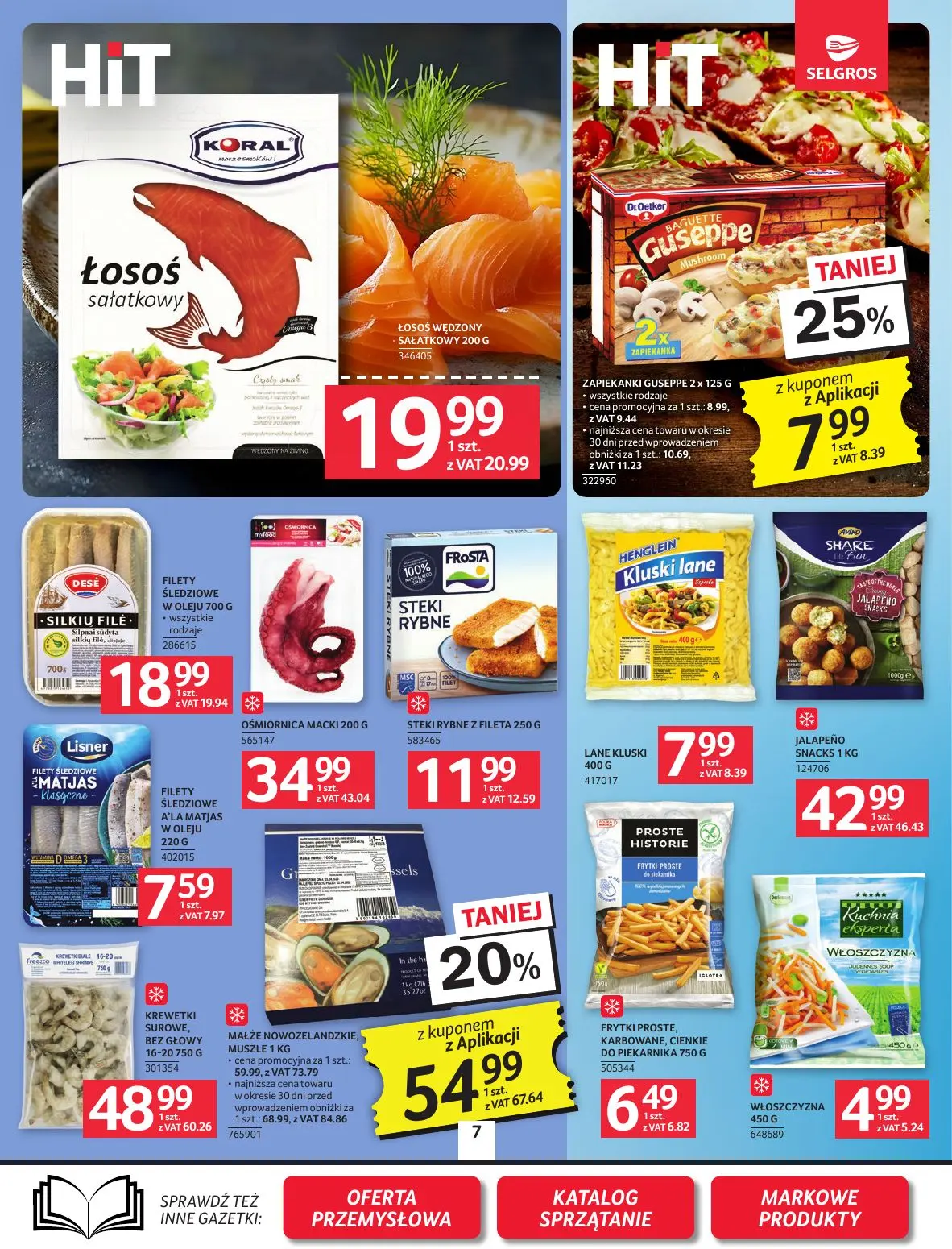 gazetka promocyjna SELGROS Oferta spożywcza - Strona 7