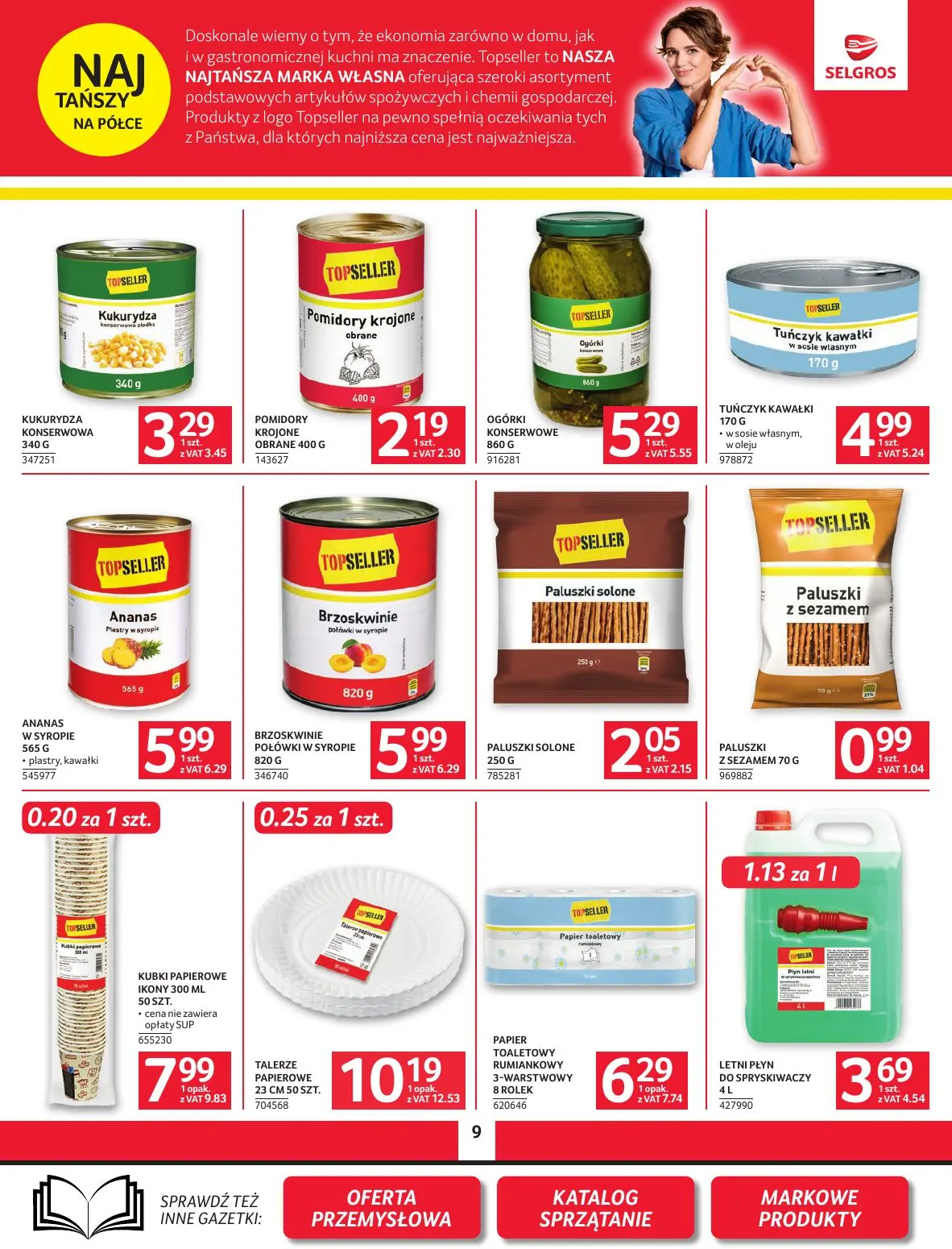 gazetka promocyjna SELGROS Oferta spożywcza - Strona 9