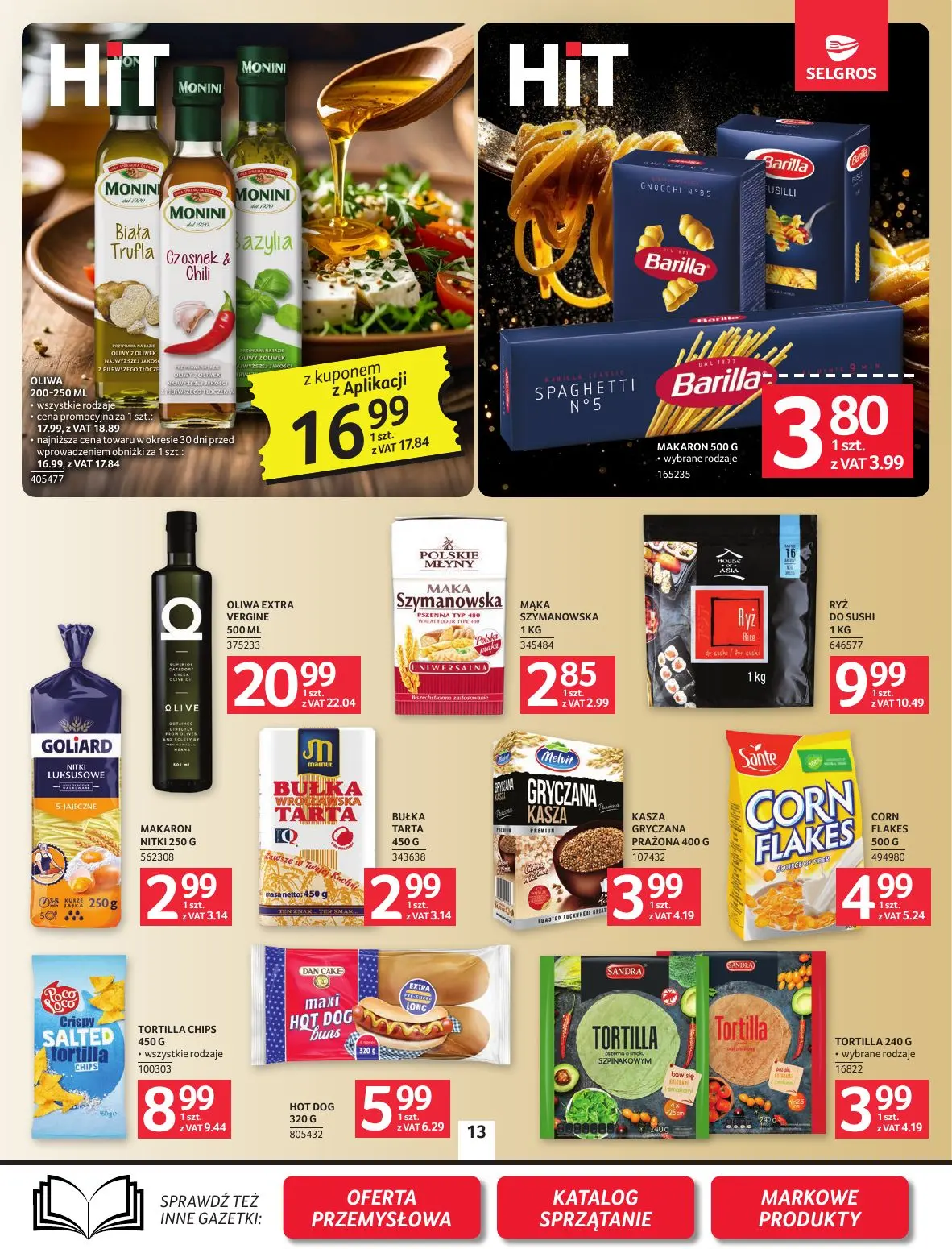 gazetka promocyjna SELGROS Oferta spożywcza - Strona 13
