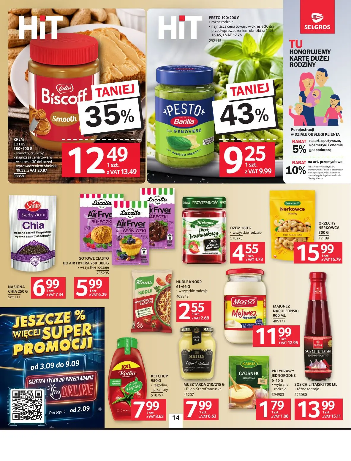 gazetka promocyjna SELGROS Oferta spożywcza - Strona 14