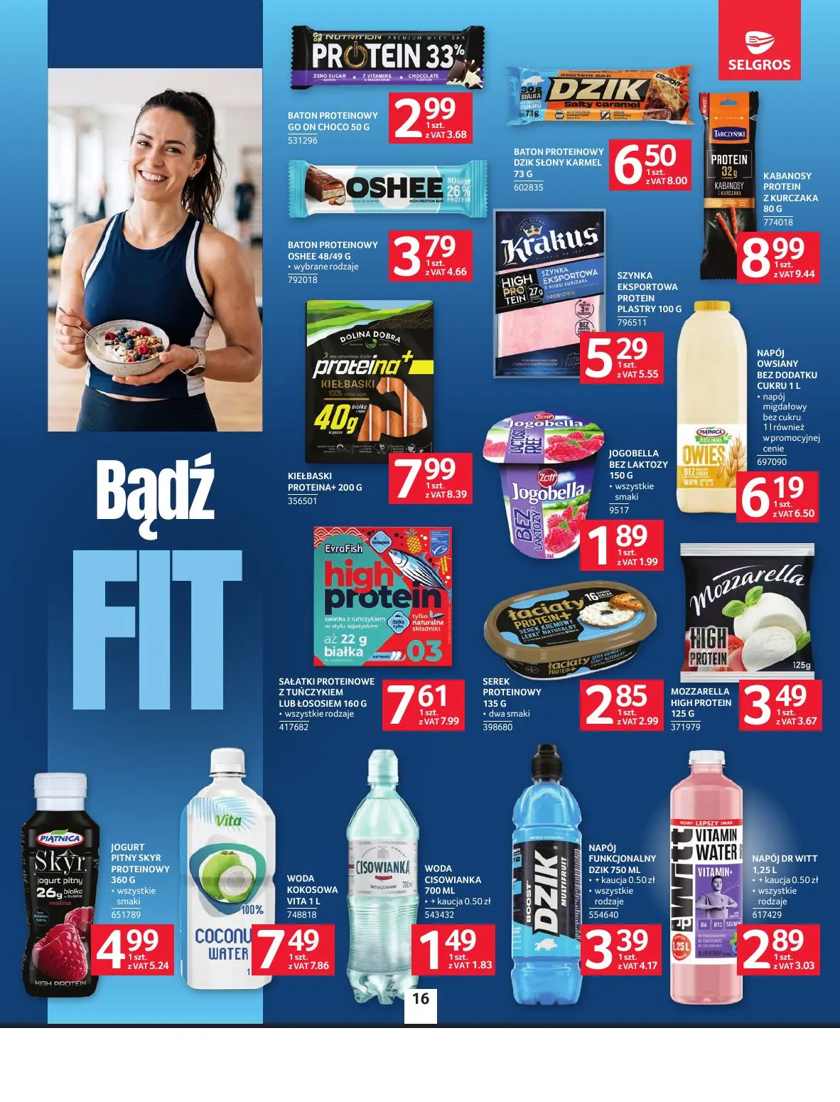 gazetka promocyjna SELGROS Oferta spożywcza - Strona 16