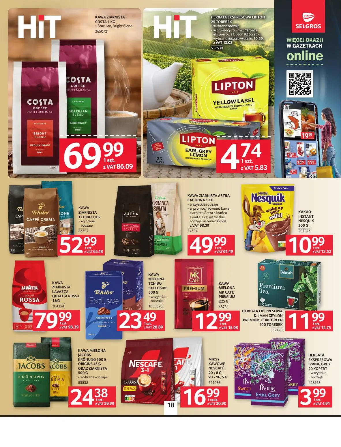 gazetka promocyjna SELGROS Oferta spożywcza - Strona 18