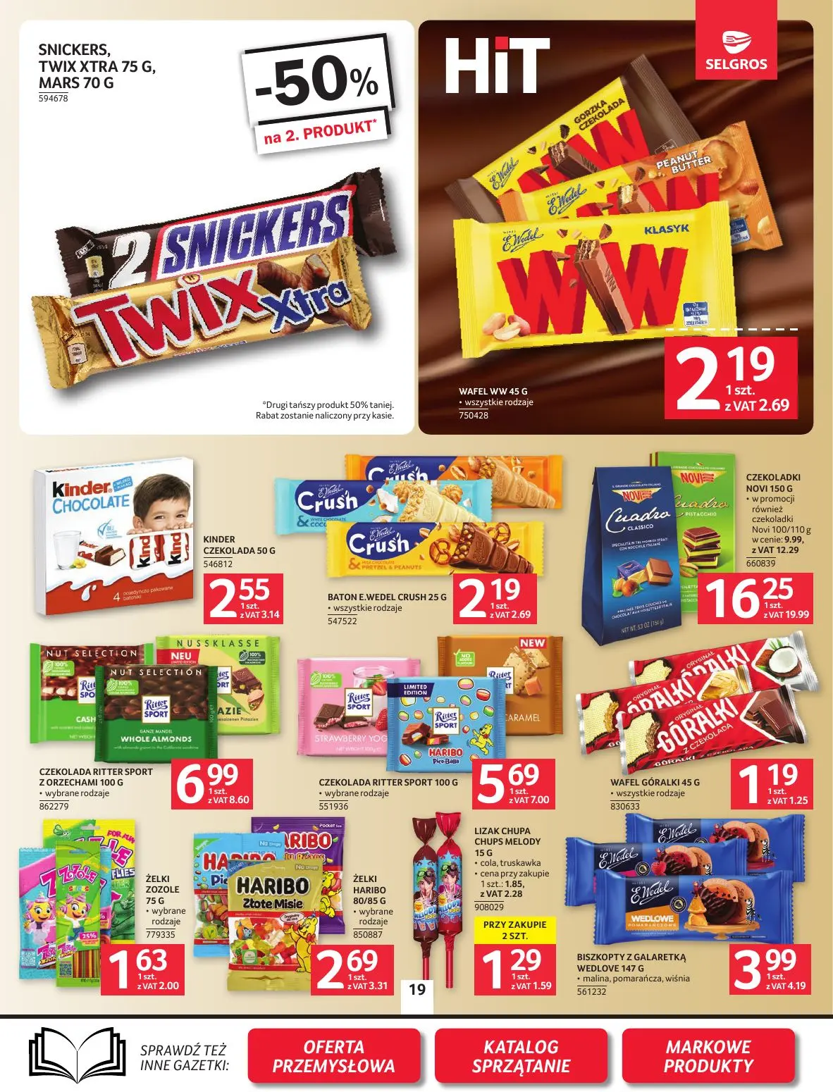 gazetka promocyjna SELGROS Oferta spożywcza - Strona 19