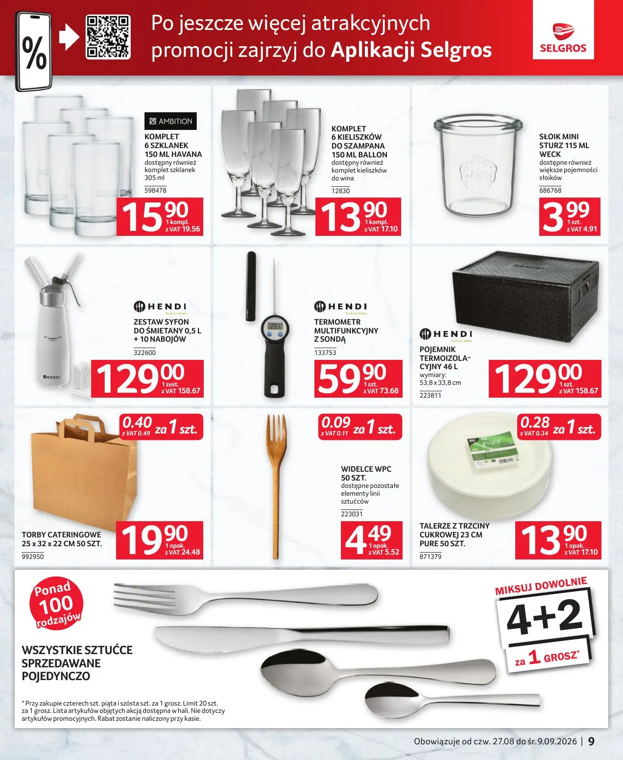 gazetka promocyjna SELGROS Oferta gastronomiczna - Strona 9