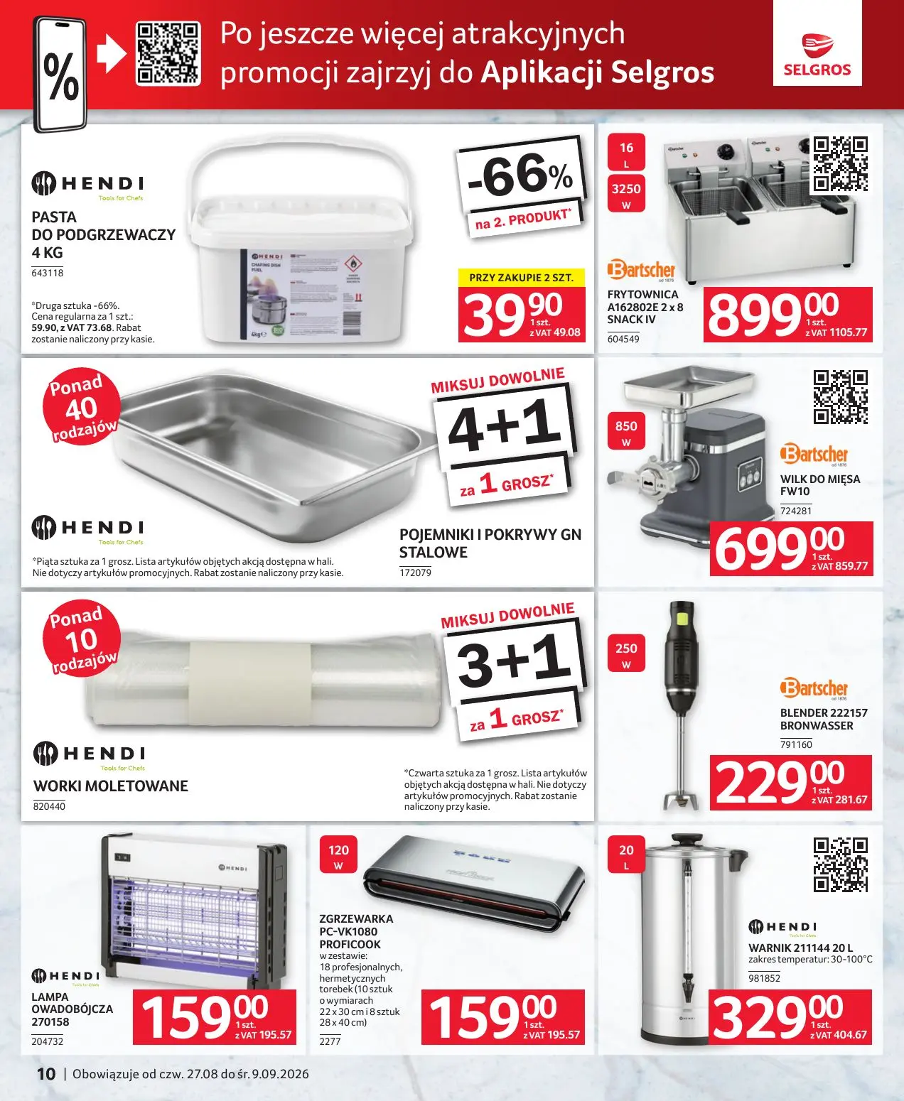 gazetka promocyjna SELGROS Oferta gastronomiczna - Strona 10