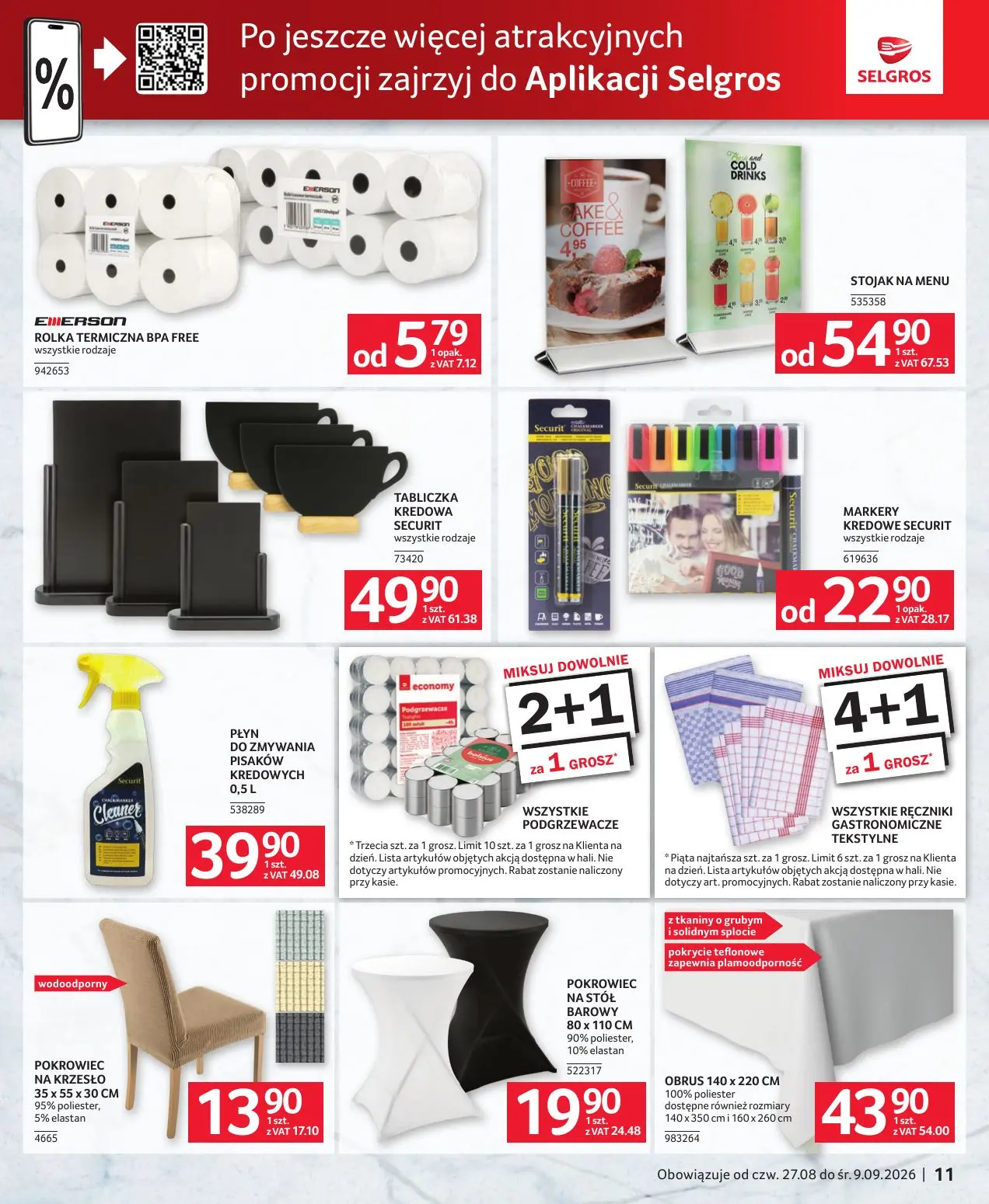 gazetka promocyjna SELGROS Oferta gastronomiczna - Strona 11