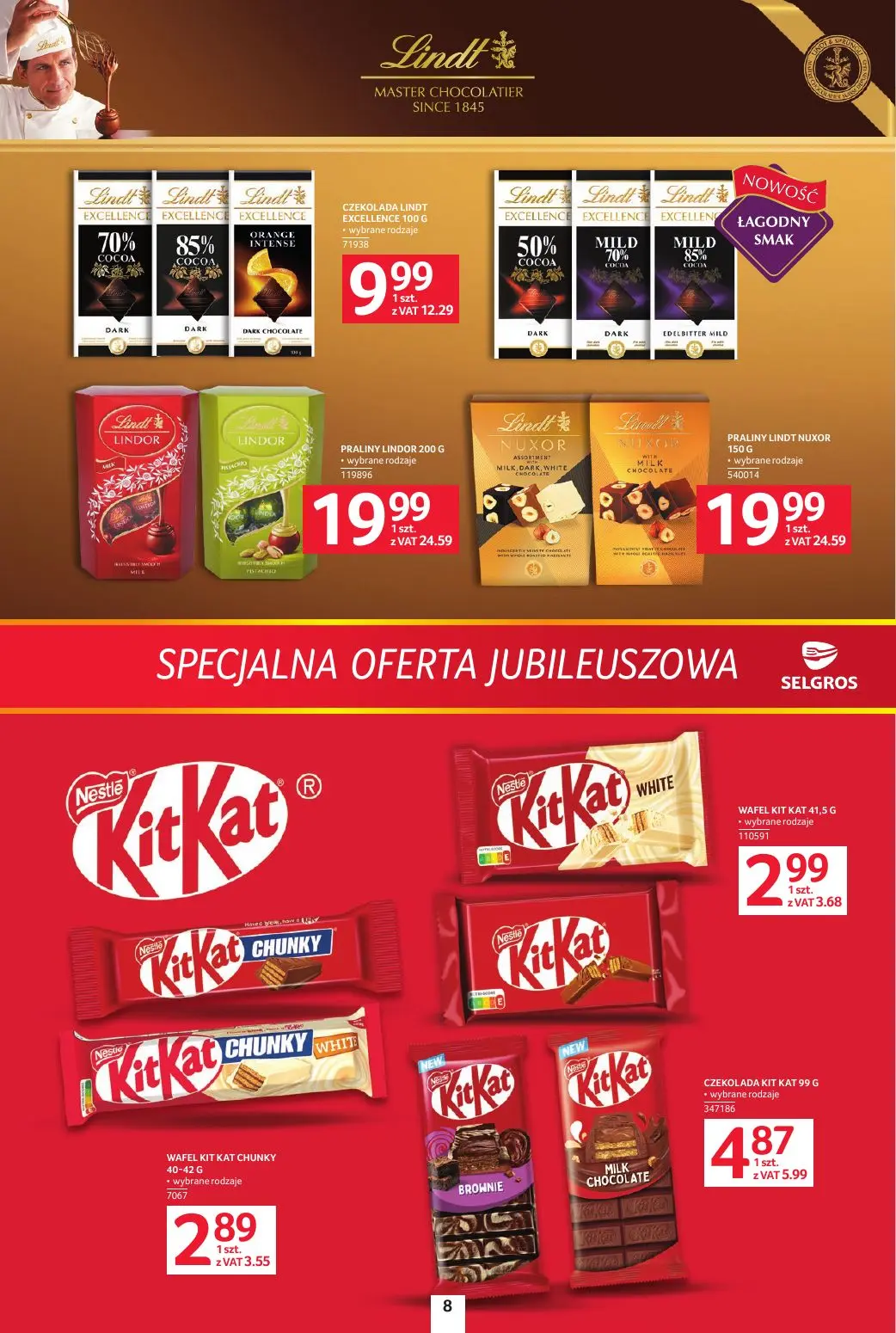 gazetka promocyjna SELGROS Specjalna oferta jubileuszowa - Strona 8