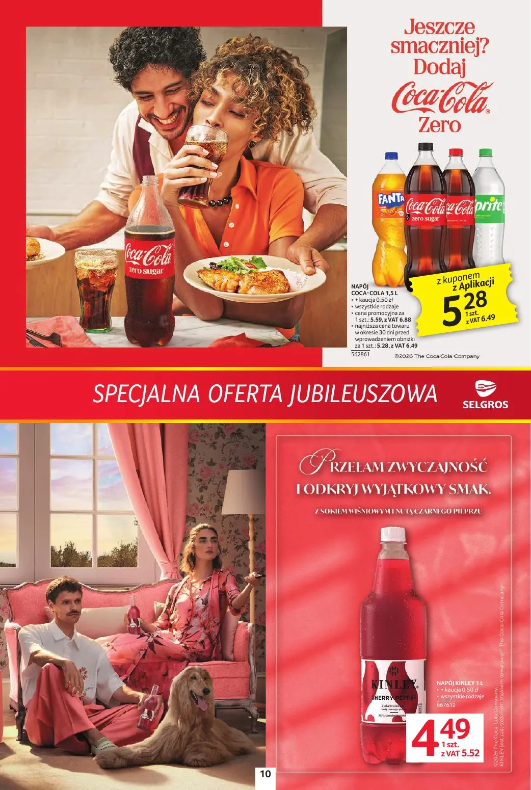 gazetka promocyjna SELGROS Specjalna oferta jubileuszowa - Strona 10