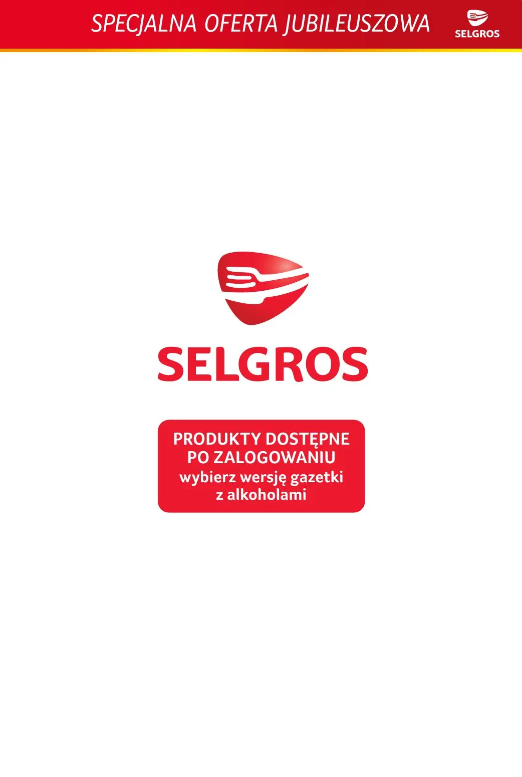gazetka promocyjna SELGROS Specjalna oferta jubileuszowa - Strona 12