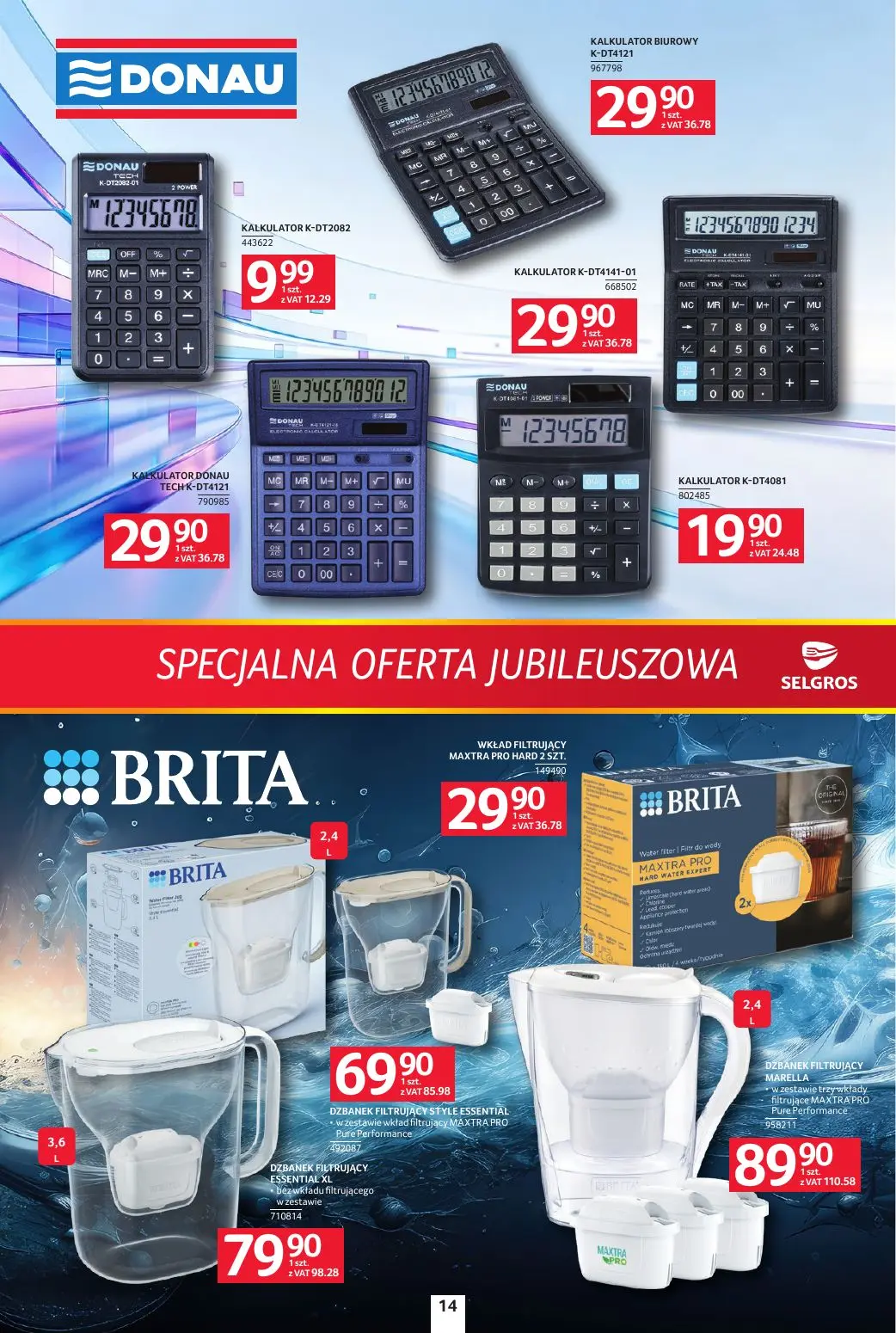 gazetka promocyjna SELGROS Specjalna oferta jubileuszowa - Strona 13