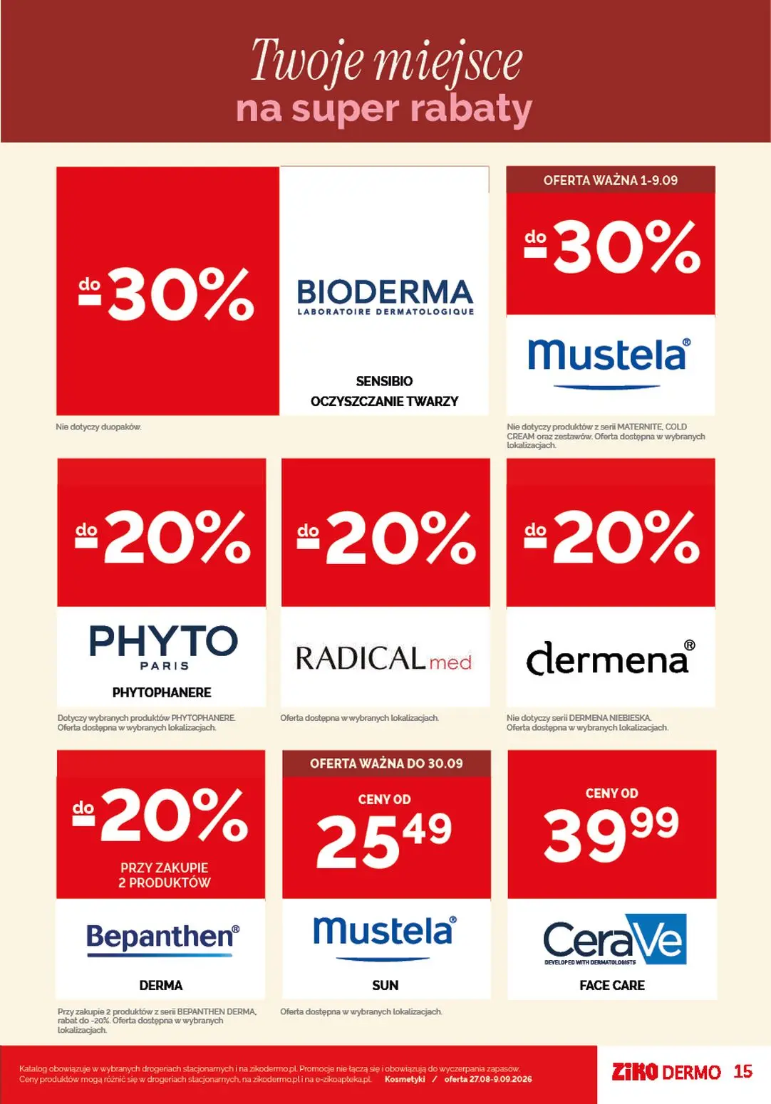 gazetka promocyjna Ziko Twoje miejsce dla promiennej skóry - Strona 15