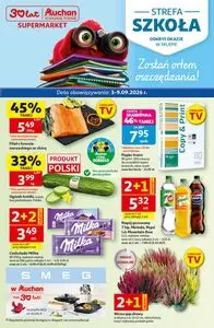 Gazetka promocyjna Auchan Supermarket, ważna od 2026-09-03 do 2026-09-09.