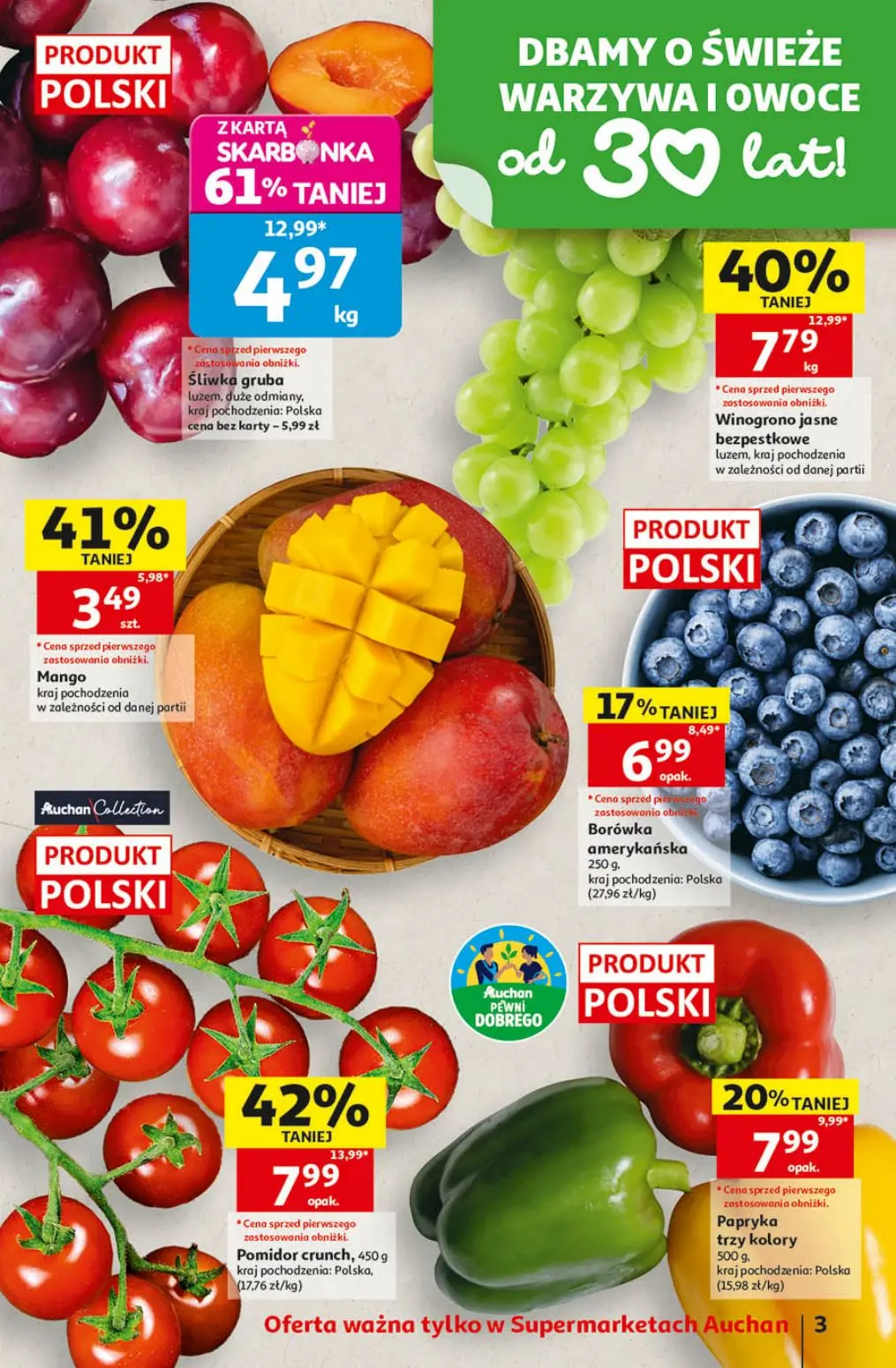 gazetka promocyjna Auchan Supermarket Strefa szkoła - Strona 3