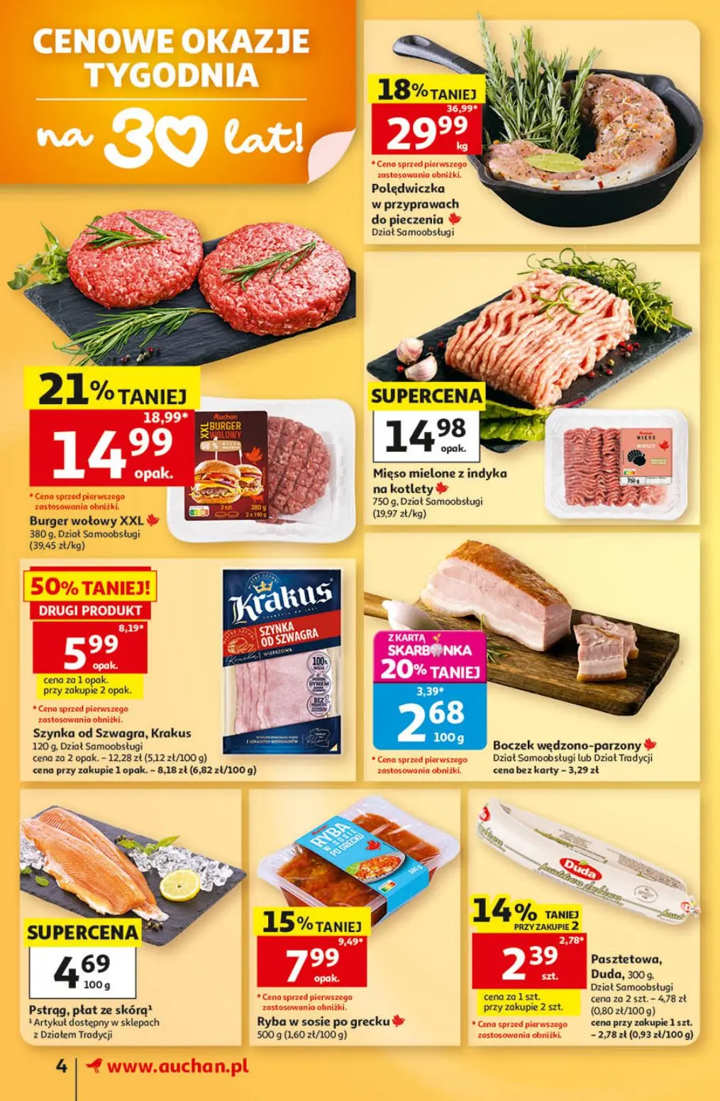 gazetka promocyjna Auchan Supermarket Strefa szkoła - Strona 4