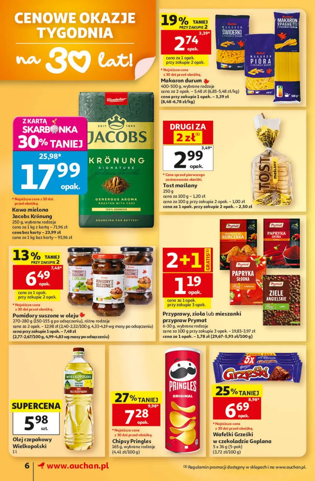 gazetka promocyjna Auchan Supermarket Strefa szkoła - Strona 6