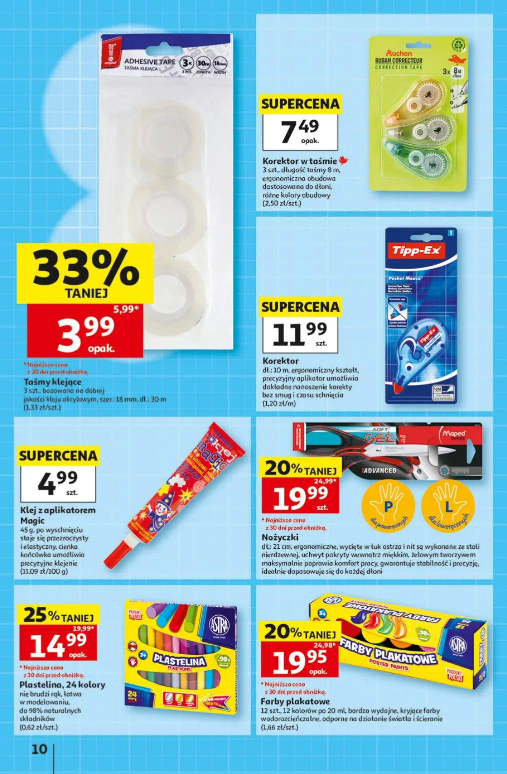 gazetka promocyjna Auchan Strefa szkoła - Strona 10